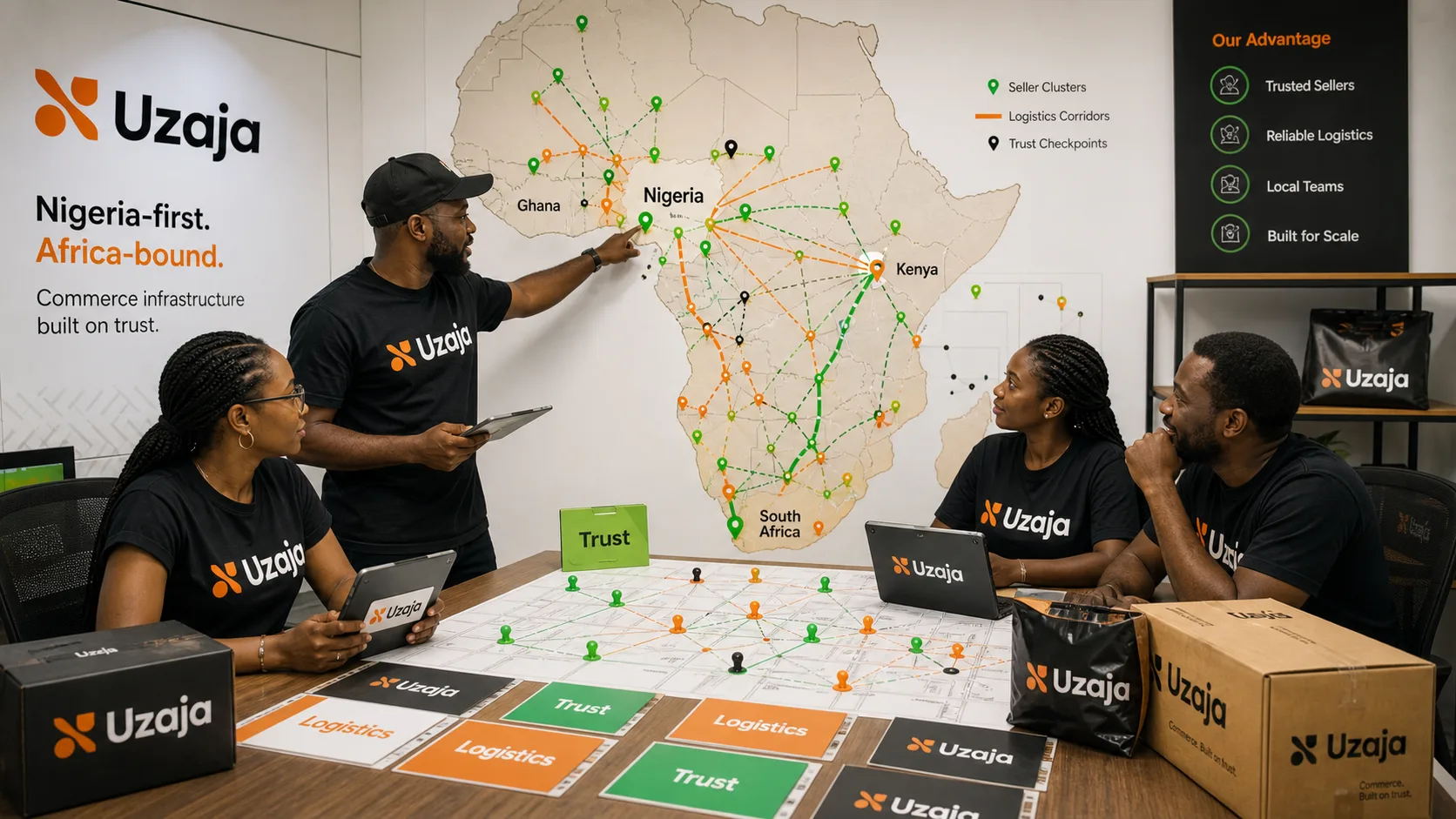 Uzaja team planning Nigeria-first expansion across Africa